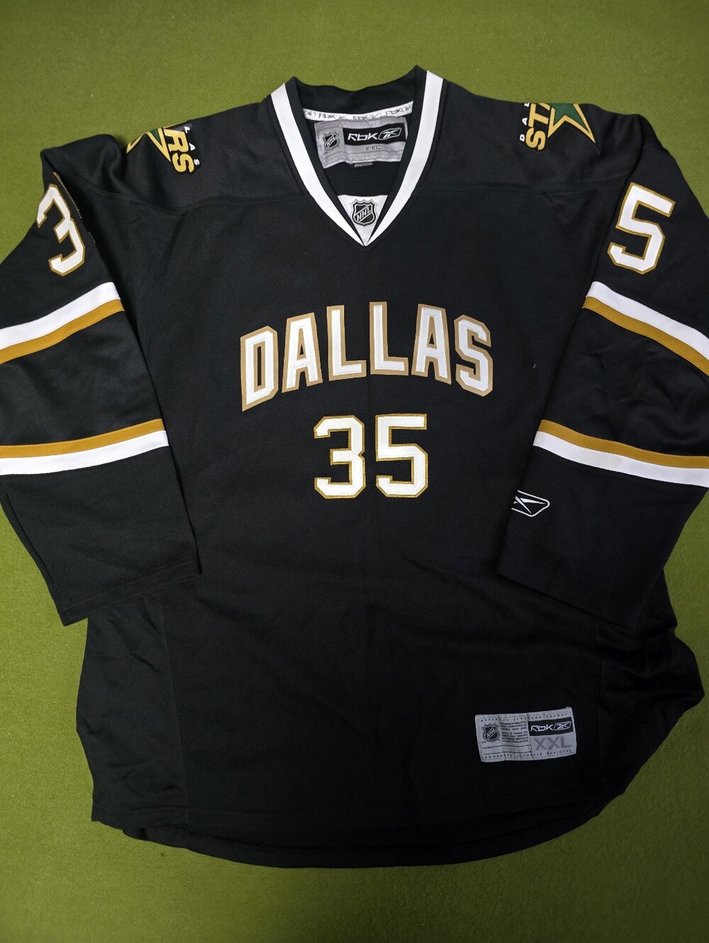 Vintage Marty Turco Dallas Stars hockey jersey
